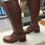 Colin Stuart Boots Elegant Chestnut Lace-Up   Collection 7 1/2 Like New Gorgeous! Photo 2