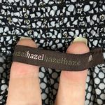 Hazel Haze off shoulder lace bottom blk/white top Black Size M Photo 5