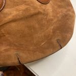 Rina Rich Velvet & Leather Music Top Handle Handbag Brown Photo 3