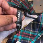 Torrid NWT  1X Plaid Leggings Liquid Shadow Grid Stretch Pants Holiday Cozy Photo 1