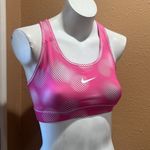 Nike  pink patterned sport bra Photo 1