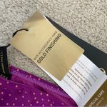 Vix Paula Hermanny Louise Shaye‎ Tie Side Bikini Bottom Magenta Polka Dot S Purple Photo 3