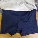 Lucky In Love Santa Fe Glow Skirt Womens Size Small Navy Ombre Zig Zag Tennis Blue Photo 5