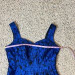 Nine West Metallic Jacquard Fit & Flare Dress Sweetheart Neckline Shimmer Size 6 Photo 11