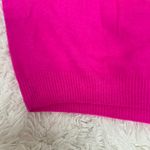 CASHMERE ELBOW SLEEVE CREW NECK PULLOVER Pink Photo 5