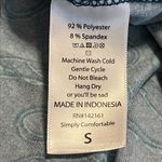 LuLaRoe  Carly small scissor print hairdresser outfit comfy super soft blue green Photo 5