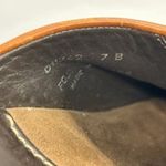 Cole Haan Light Tan Wedge Mules Square Toe Women Size 7 Classic Neutral Photo 6