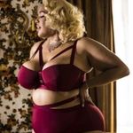 Gabi Fresh Wine Strappy Bra Red Size undefined Photo 1