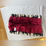 Womens Tapestry Purse/tote handbag, PORTUGAL Acores Running of The Bulls Boho Red Photo 9