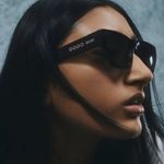 Quay Australia  No Apologies Angled Square Sunglasses NEW Black / Brown NIB Photo 2