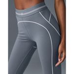 Alo Yoga Alo Airbrush High-Waist Heart Throb Legging Steel Grey White Hi-Rise Waisted XS Photo 2