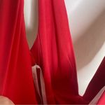 Y2K Flip Red & Pink Formal Bow Long Dress Size 2 Prom Barbie Photo 11