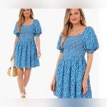 Tuckernuck Hyacinth House floral lined ruffle short sleeve size medium Photo 1