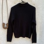 Divided  Ribbed Sweater Black Photo 4