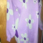 Daisy Street Lavender Light Purple  Floral Sweater Tunic Dress Size S/M Photo 5