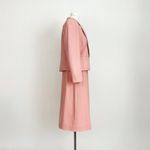 Pendleton Vintage 80’s Pure Wool Coord Skirt Suit in Dusty Rose | Size M Photo 4
