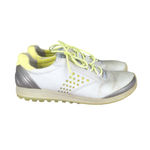 Ecco  Biom Natural Motion Running Shoes EU 38‎ Gray Leather Green Women's Size 7 Photo 1