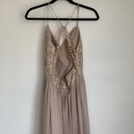 Kennedy Blue Cameron Maxi Dress Gown in Latte Photo 8