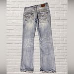 BKE  Denim Aiden Jeans Women’s 28S Light Wash Bootcut Stretch Embroidered Pockets Photo 3