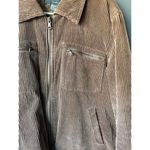 ZARA  Adorable Brown Corduroy Zip-Up Jacket size XL Photo 2