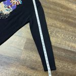 Quacker Factory  Black Snowman Sequined Long Sleeve Sweater Womens Size Medium Photo 7