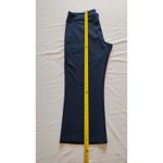 Nike Pants Womens XL Navy Dri Fit Cropped Stretchy Straight Leg Athletic Photo 9