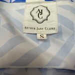 Chic Blue and White Geometric Mini Summer Women’s Dress size S Photo 10