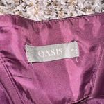 Oasis  Purple Satin Cocktail Dress Photo 4