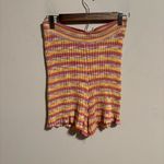 Free People  Aquarius Knot Crochet Sweater Shorts- Size Small Photo 1