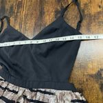 Miss Avenue gold sequin crisscross back dress SZ M Photo 7