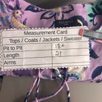 Talbots Womens Peasant Top Size Small Petite Peasant Bloomcore Floral Boho Artsy Photo 11