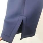 Hunter Bell  Women size 6 Navy Blue Cutout Midi Bodycon Dress Sleeveless Photo 9