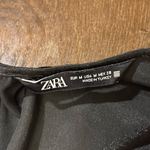 ZARA Elegant Black Wrap Dress Photo 1