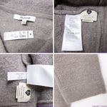 Madewell NEW Boiled Wool Bridgman Sweater-Jacket, L Photo 12