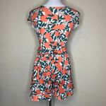 Plus Size 2XL Orange Citrus Fruit Print Romper V Photo 3