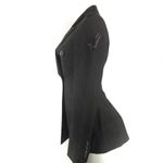 William Rast  Military Blazer Black Size XS Double Breasted Coat Jacket Career Photo 1