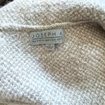 Joseph A  Tan and Gray Plaid Sweater Jacket Small Photo 4