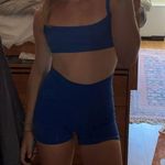 Blue Biker Shorts Photo 2