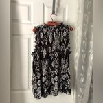 Cato Blouse boho Floral women plus Size 22W-24W Sleeveless Top ruffle neckline Photo 7