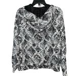 PINK - Victoria's Secret  Windbreaker Jacket Snakeskin Print Women's XS Oversized Photo 2