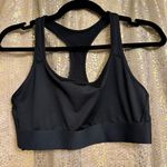 Victoria's Secret  Sport Black The Player Unlined Racerback Sports Bra Large Photo 0