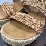 American Rag  Women's Woven strap Platform Espadrille Sandals Tan Size 6.5 Photo 2