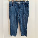 Abercrombie & Fitch The Skinny High Rise Jeans 32 14 Short Distressed Photo 2