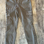 Spanx Spandex by Sara Blakely Cargo Pants Jeans Medium Twill Carpenter Y2K‎ 90s Grunge Photo 0