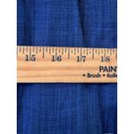 Downeast Size L Blue Plaid Shift Dress with Pockets Casual Comfy 100% cotton Photo 8