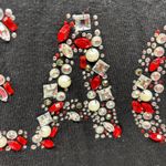 Style & Co Style Co Peace Embellished Sweatshirt Black Long Sleeve Women Size 3X Photo 2