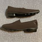 Stuart Weitzman  Brown Slip On Shoes Photo 4