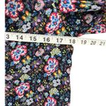 Frame One Shoulder Top Womens M Coastal Blue Multicolor Floral Boho Chic ASO Photo 6