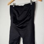 Blanqi Everyday Maternity Belly Support Crop Leggings Black Size L Photo 7