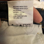 Driftwood  JACKIE Mid Rise Womens 28 Blue Western Studded Stretch Jeans Raw Hem Photo 9